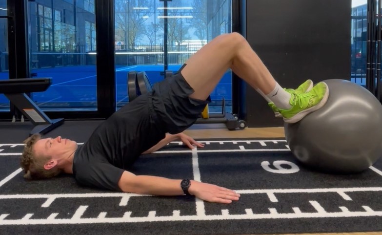 hamstring curl balansbal