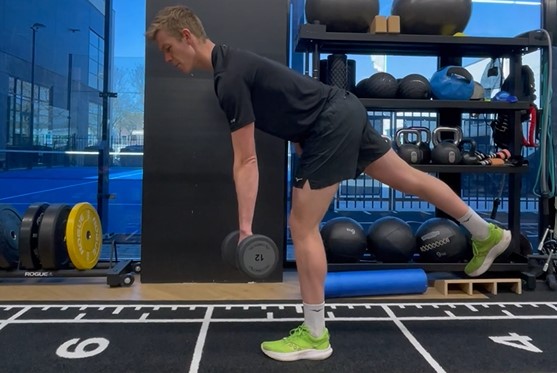 Eenbenige deadlift