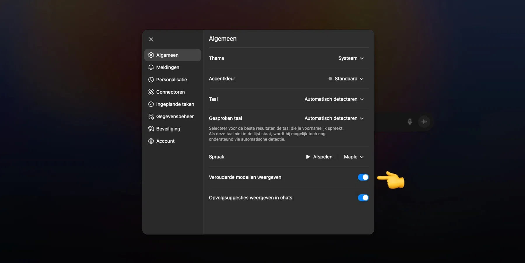 ChatGPT-5 terugzetten naar ChatGPT-4