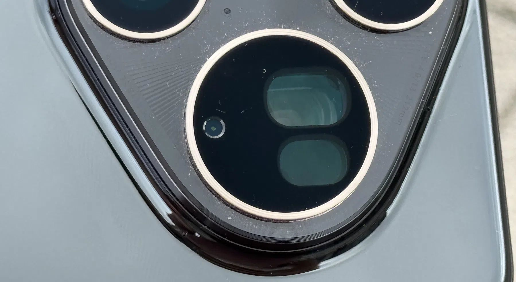 Camera-eiland op de huawei