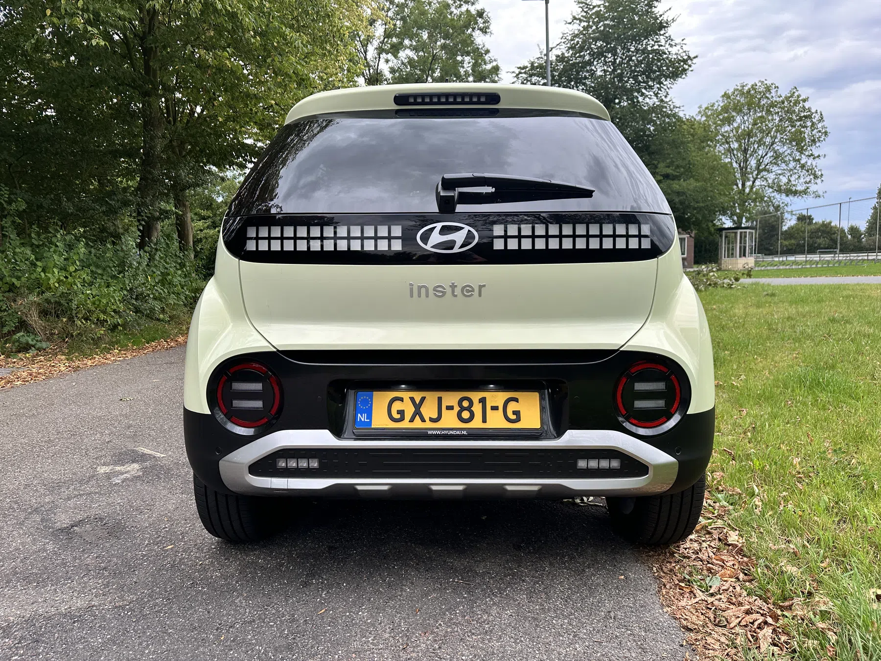 De pixel achterlichten