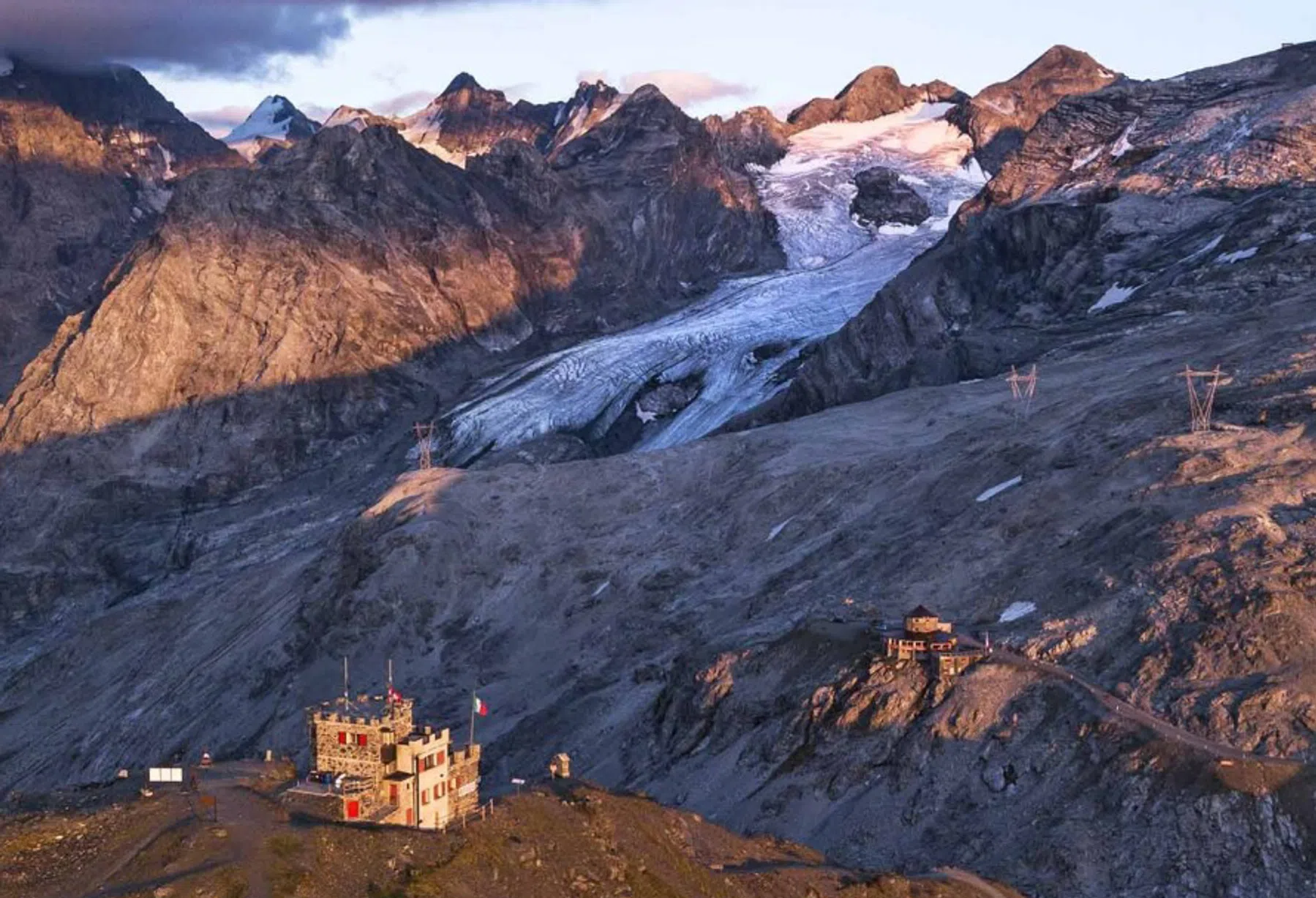 Rifugio Garibaldi op de Stelvio