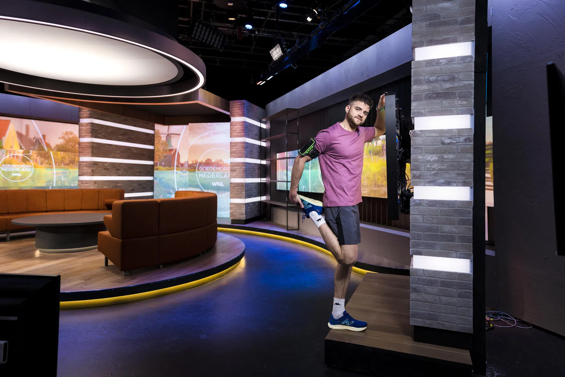 Presentator Frank van Leeuwen