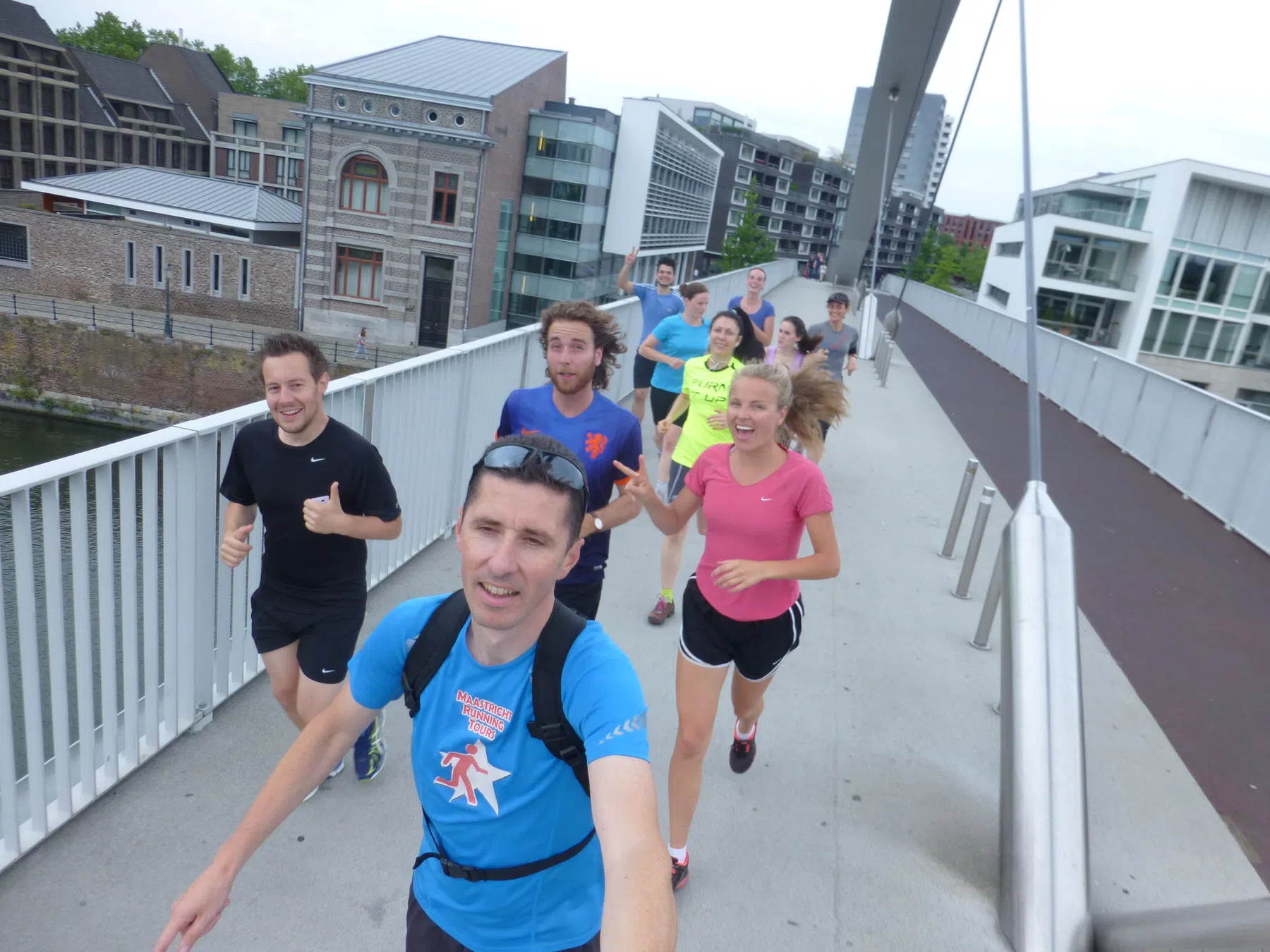 Running tour in Maastricht