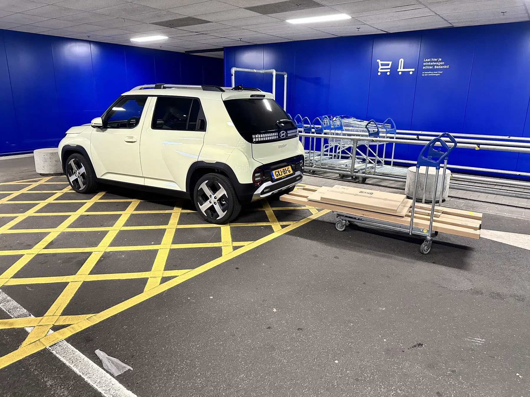 Hyundai Inster bij Ikea
