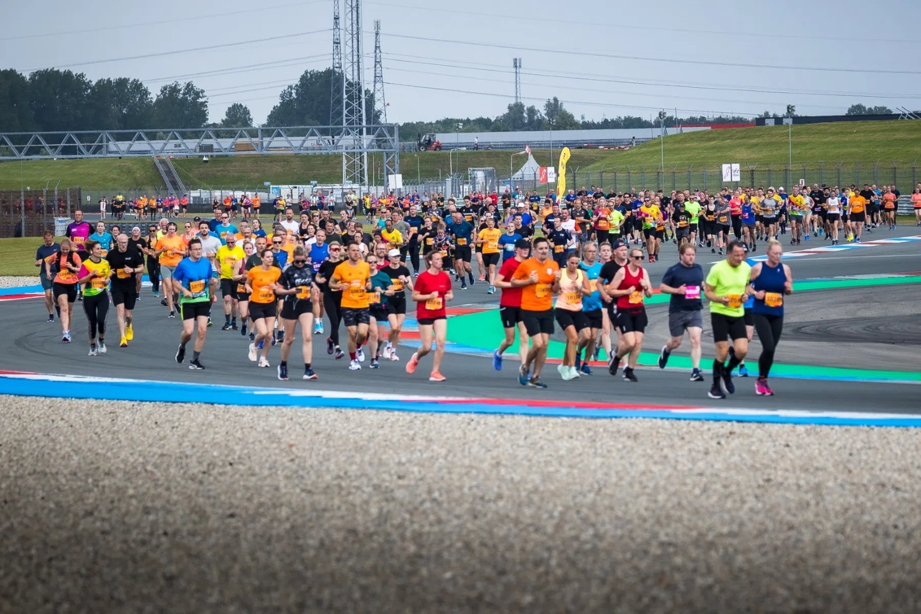 Lopers op het TT Circuit Assen