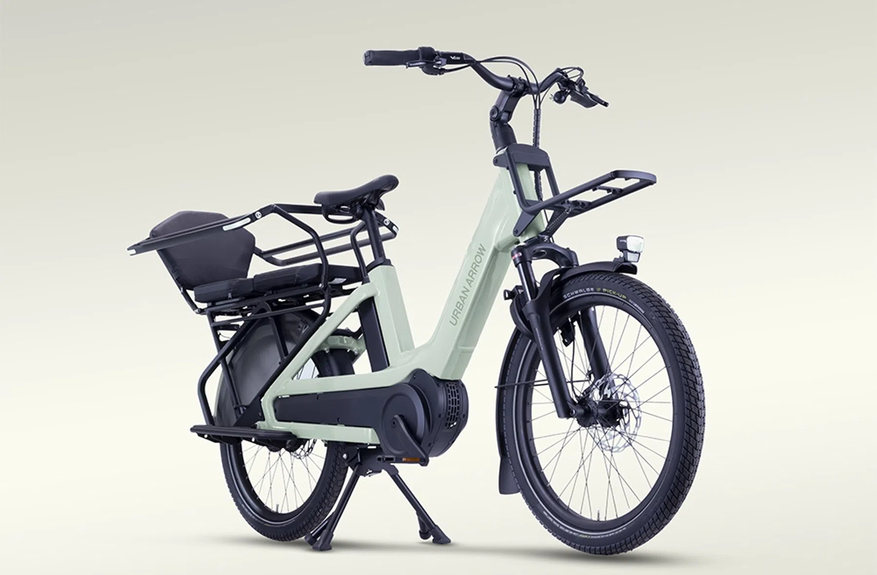 De Urban Arrow Breeze, een longtail cargo bike.