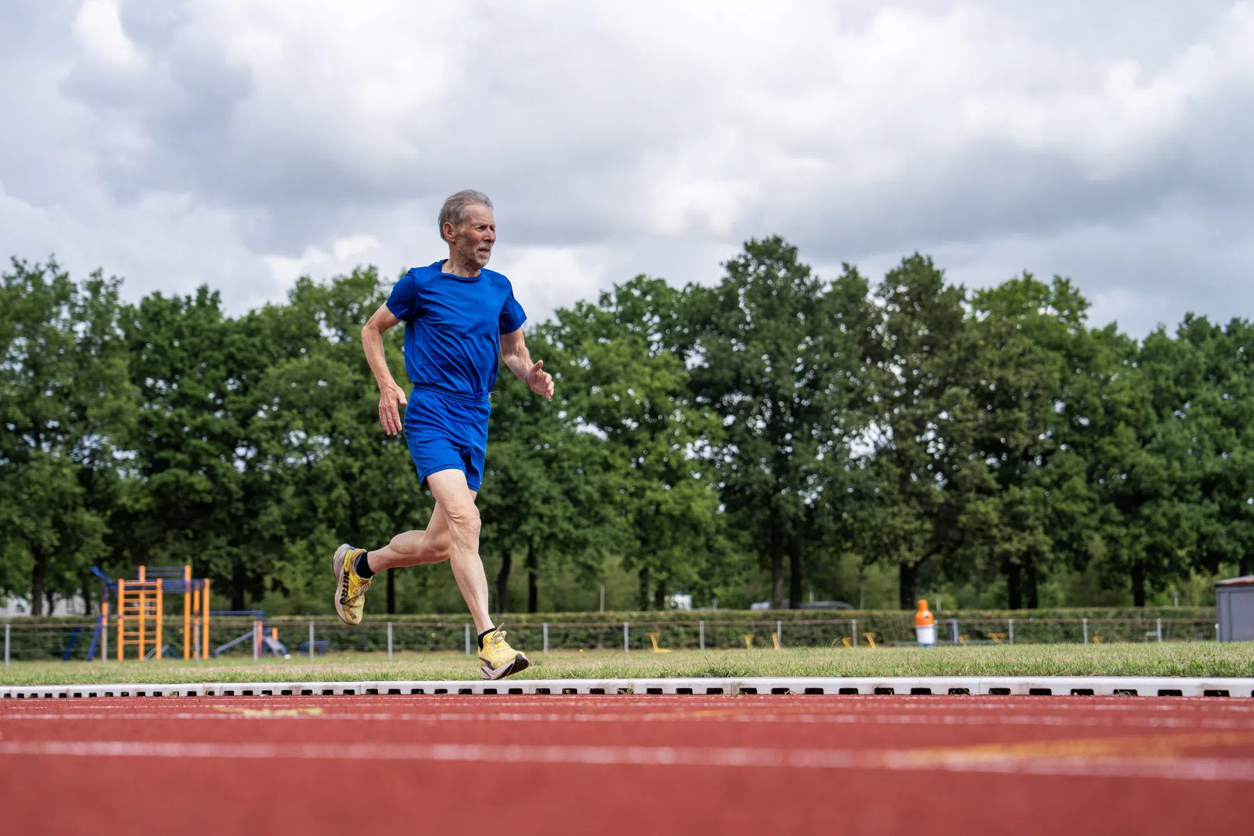 Cees Stolwijk op de baan
