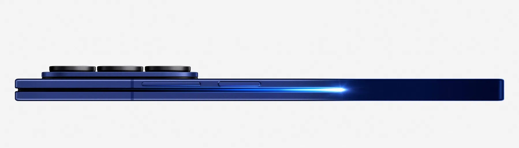 De Z Fold7 is zo dun als een normale smartphone.