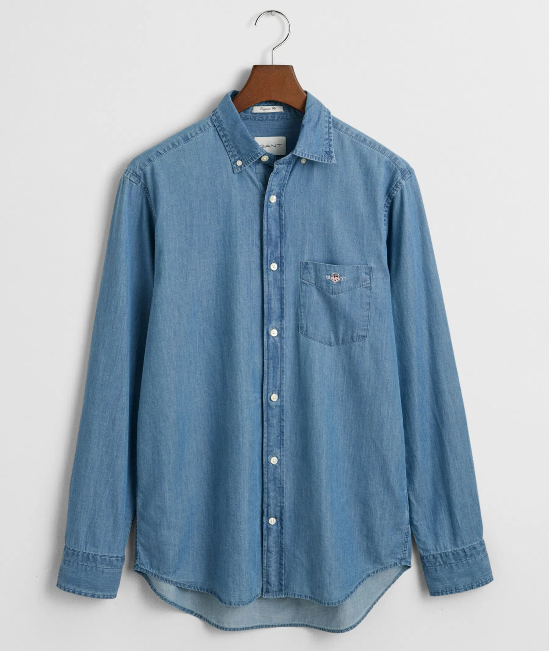 spijkerblouse denim overhemd