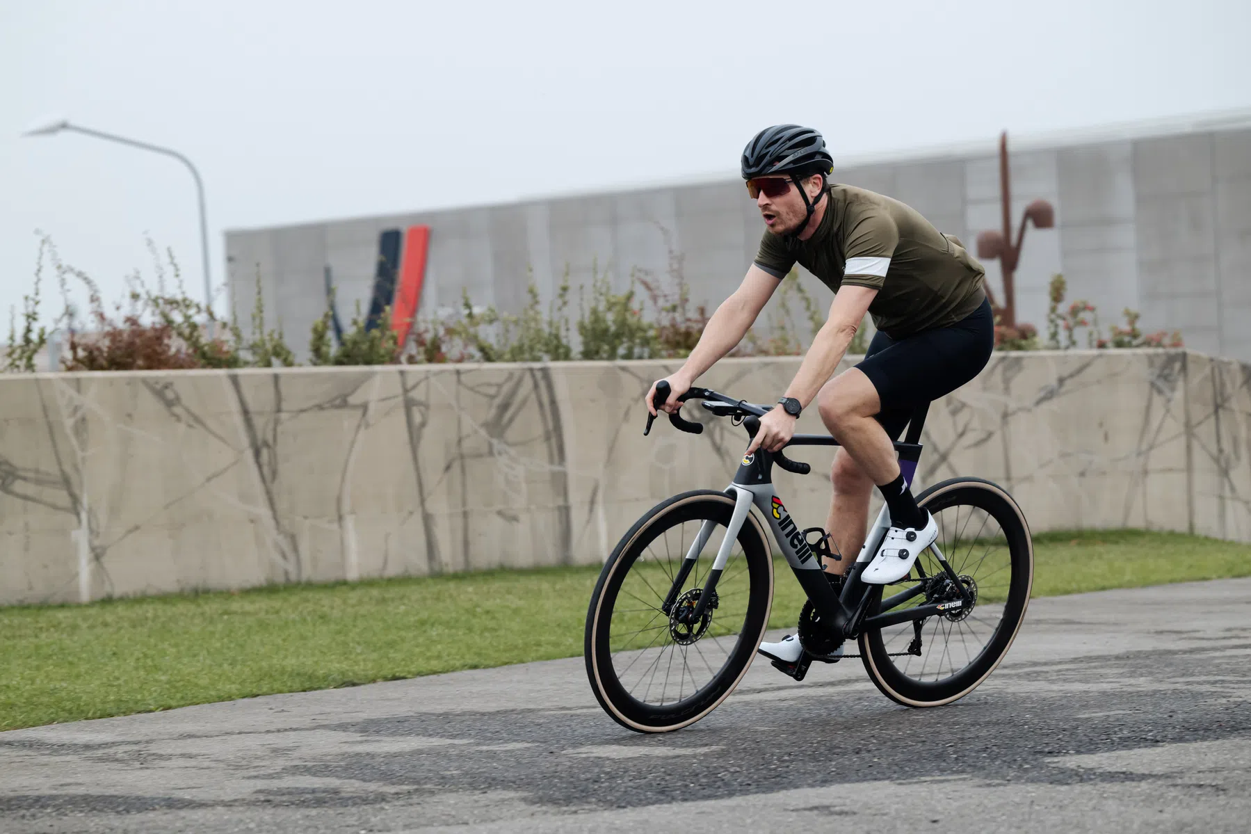 Vittoria Park met de Cinelli Aeroscoop