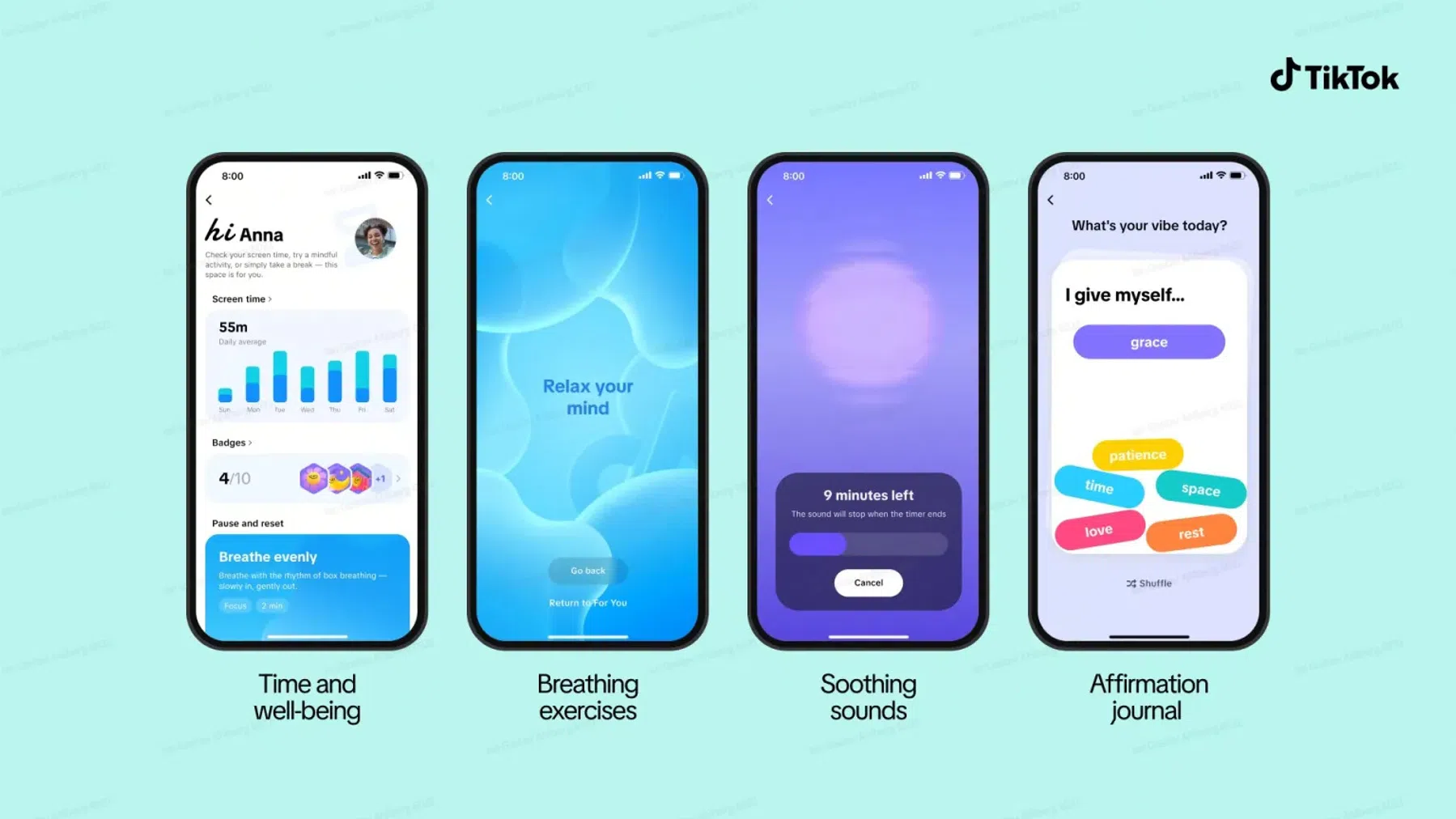 De nieuwe tools van TikTok tegen schermtijd