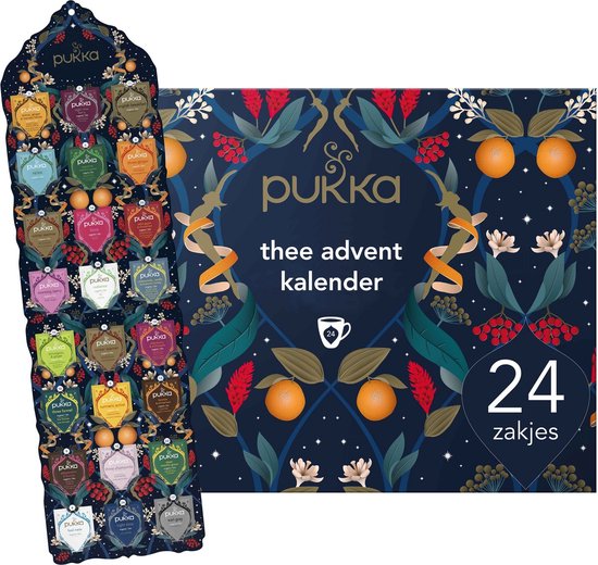 De adventskalender van Pukka Tea