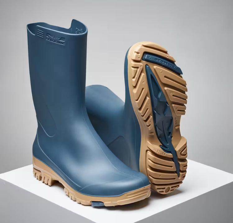 Blauwe regenlaarzen van SOLOGNAC