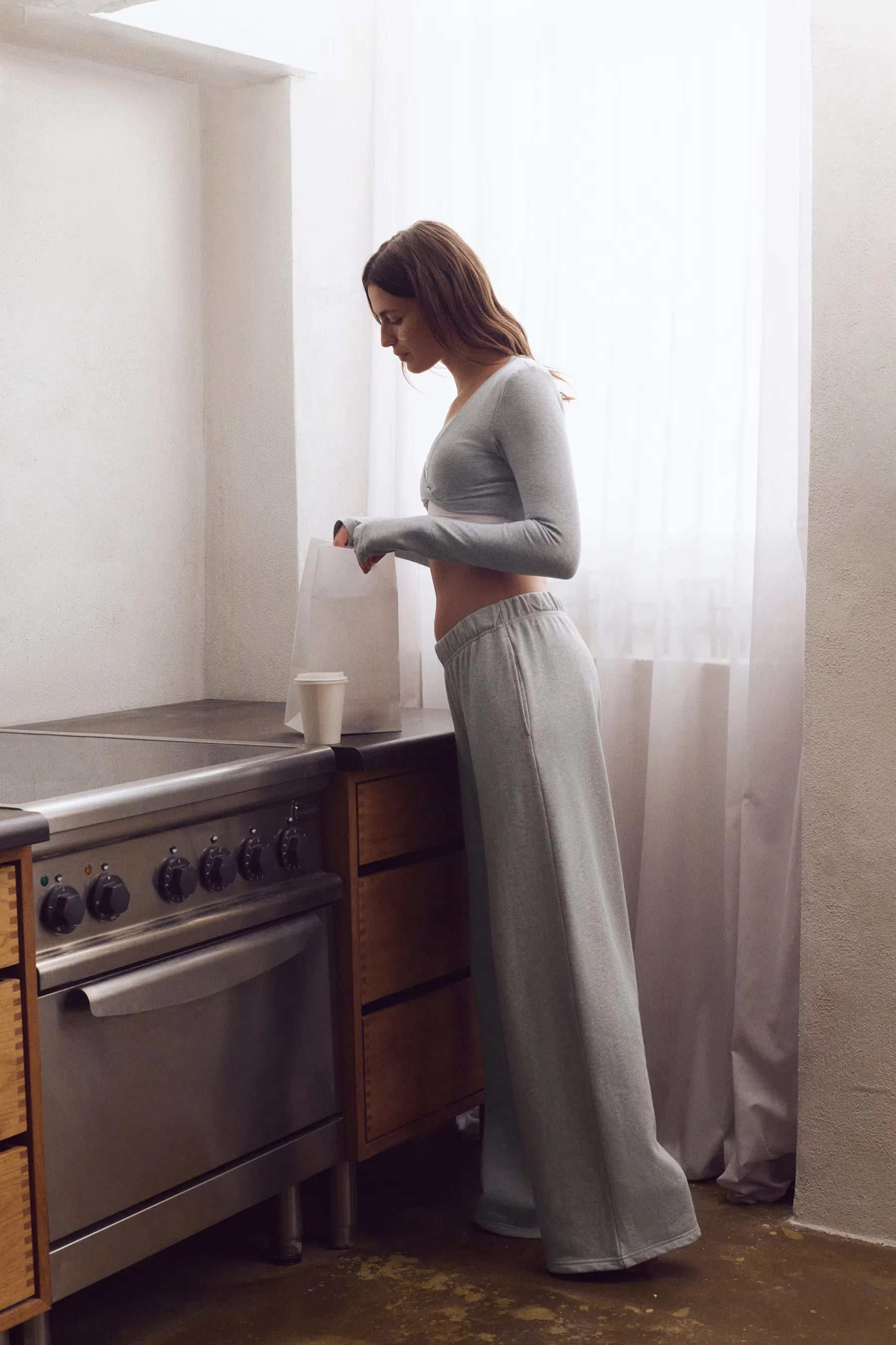 grijze joggingbroek H&M