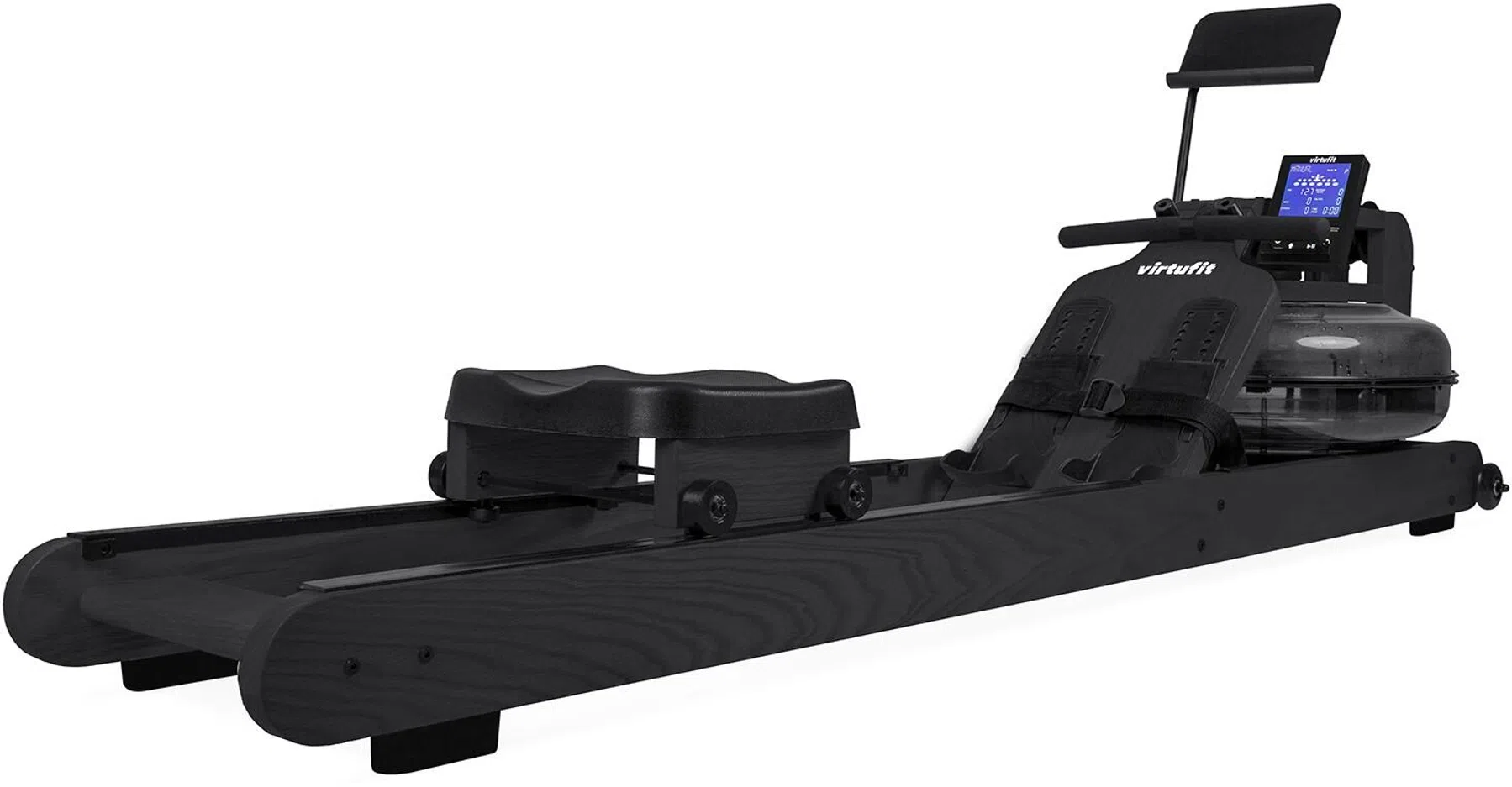 Een roeimachine voor thuis, goed voor cardio of opwarmen.