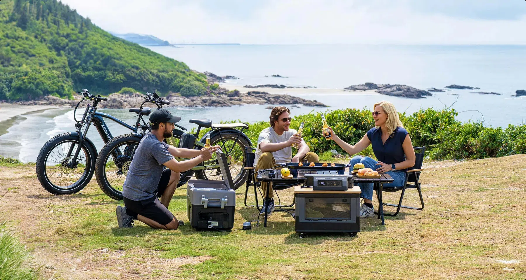 Je kan ook koken met de stroom van de accu