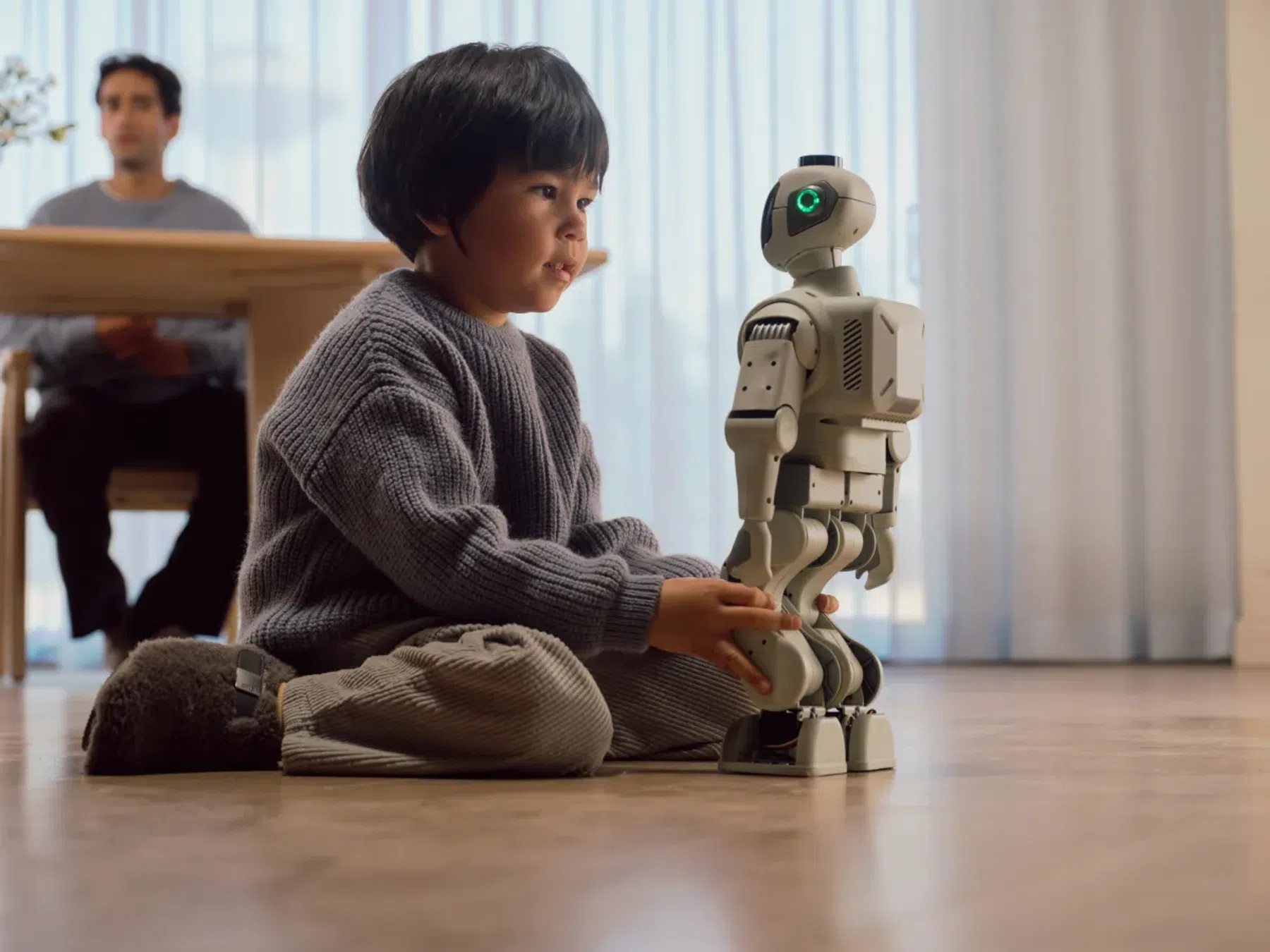 De M1-huisrobot van Zeroth