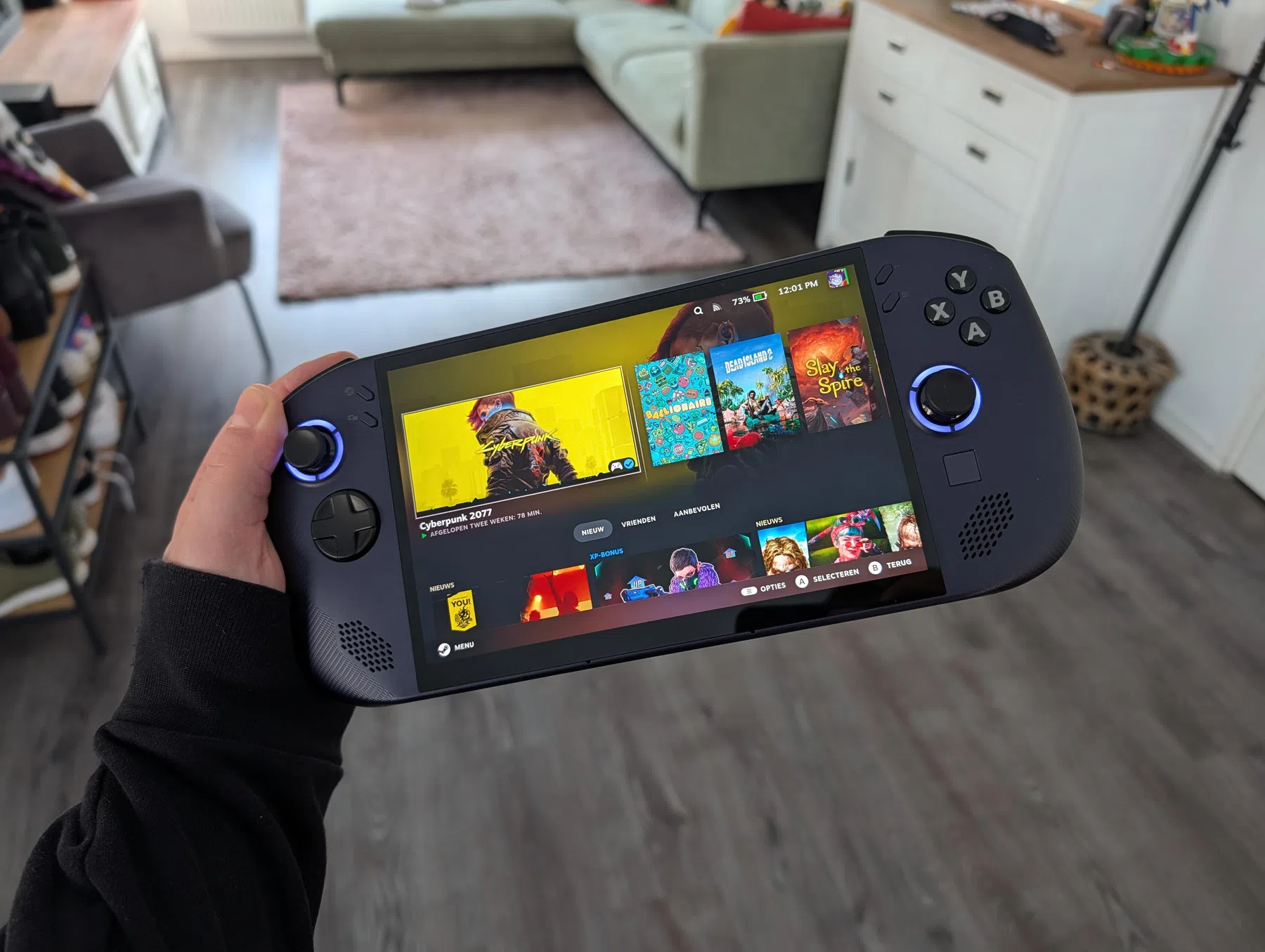 Lenovo Legion Go S met SteamOS