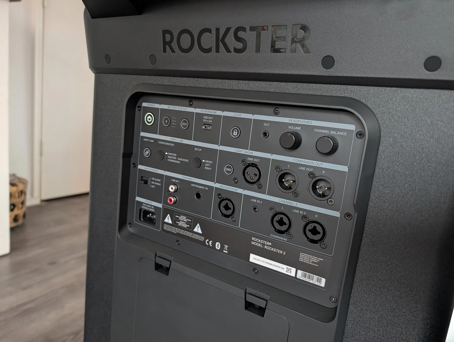 De scala aan aansluitingsmogelijkheden.