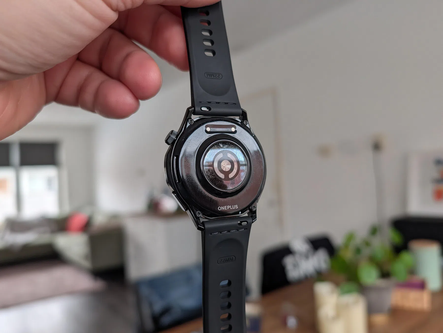 De achterkant met sensor.