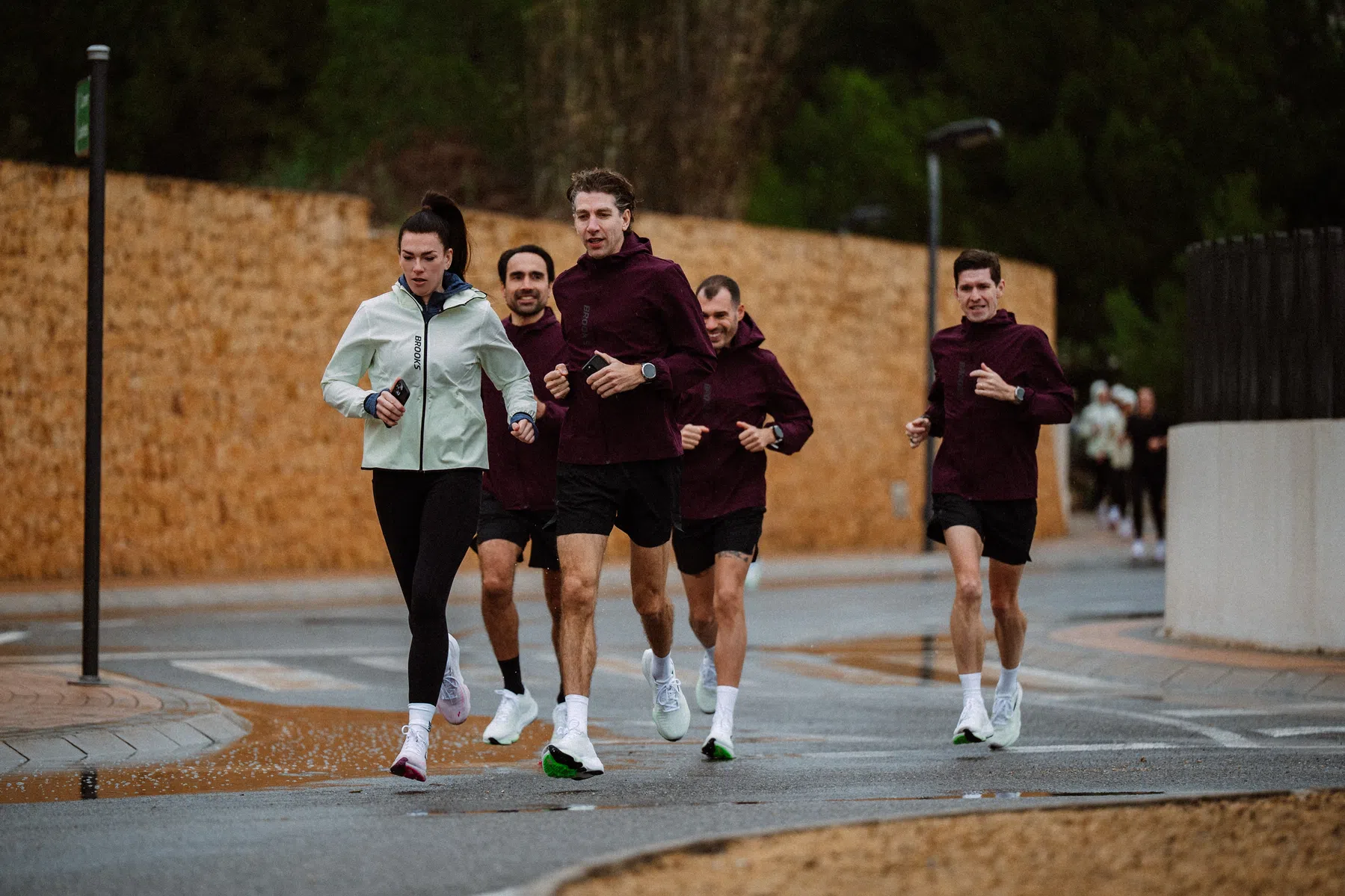 Hardlopen door de straten van Alicante