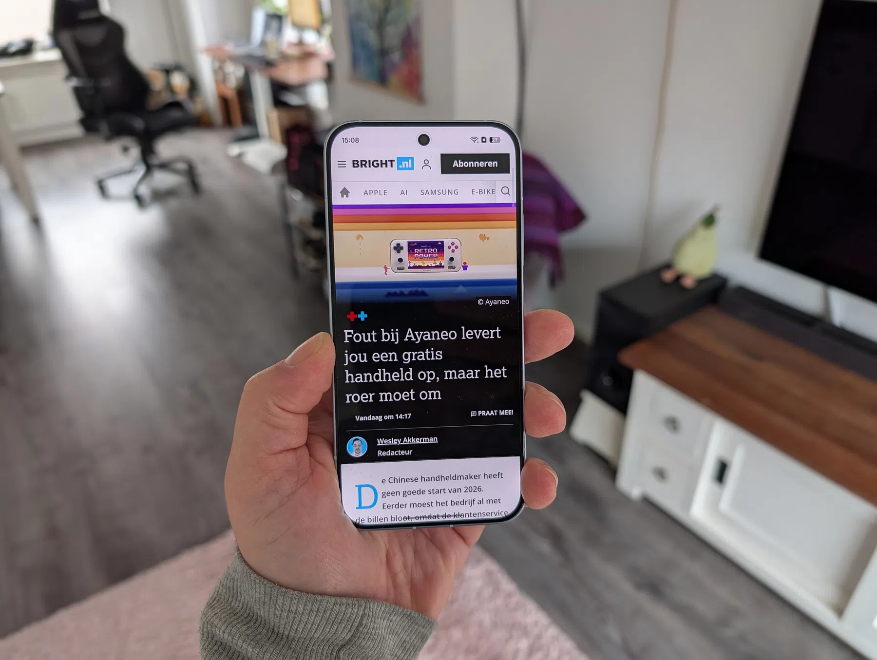 Ayaneo heeft wat goed te maken.