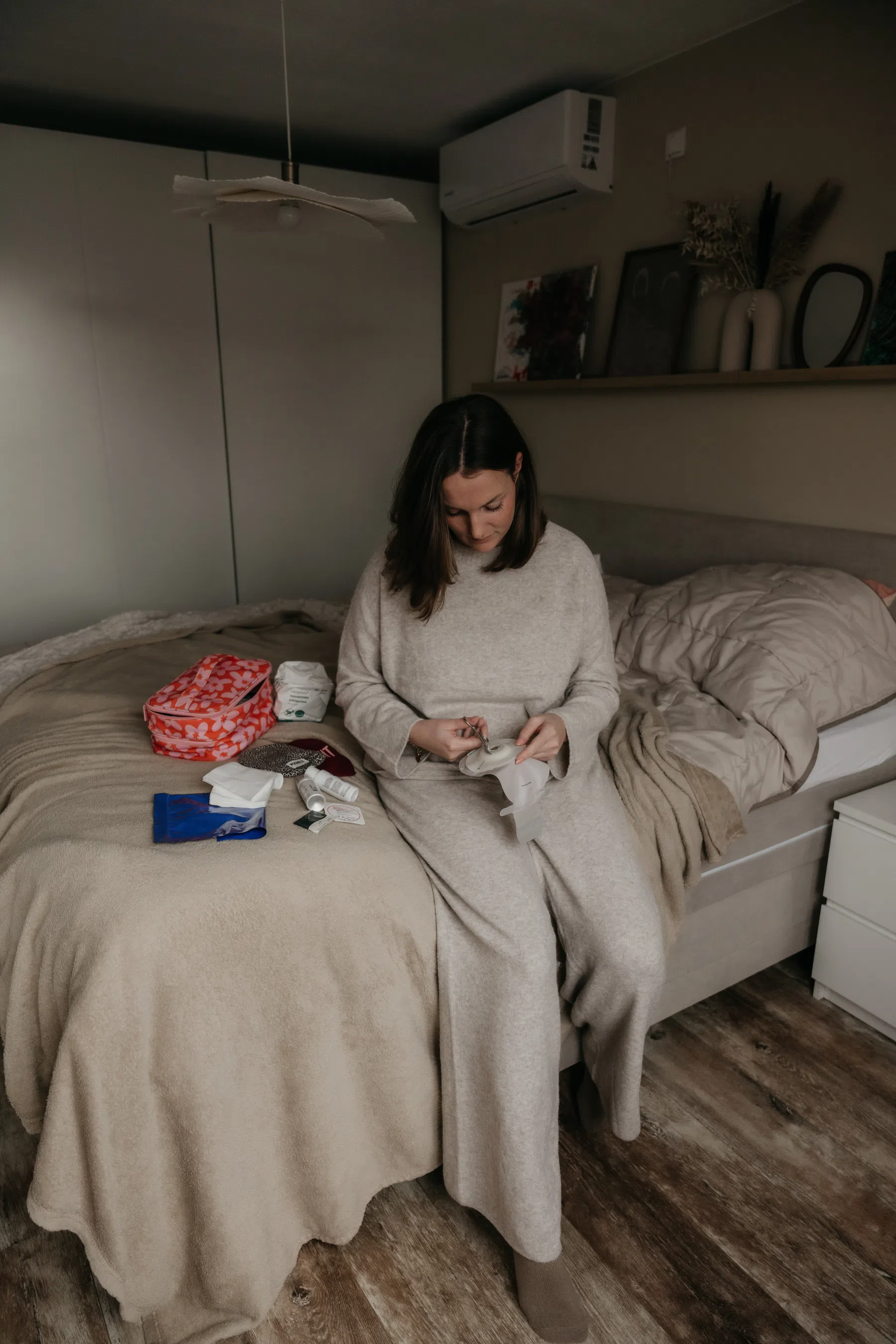 Tessa behandelt haar stoma