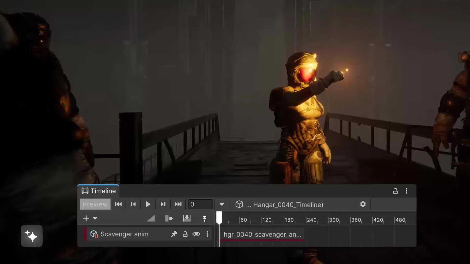 Een voorbeeld van een Unity AI-game.