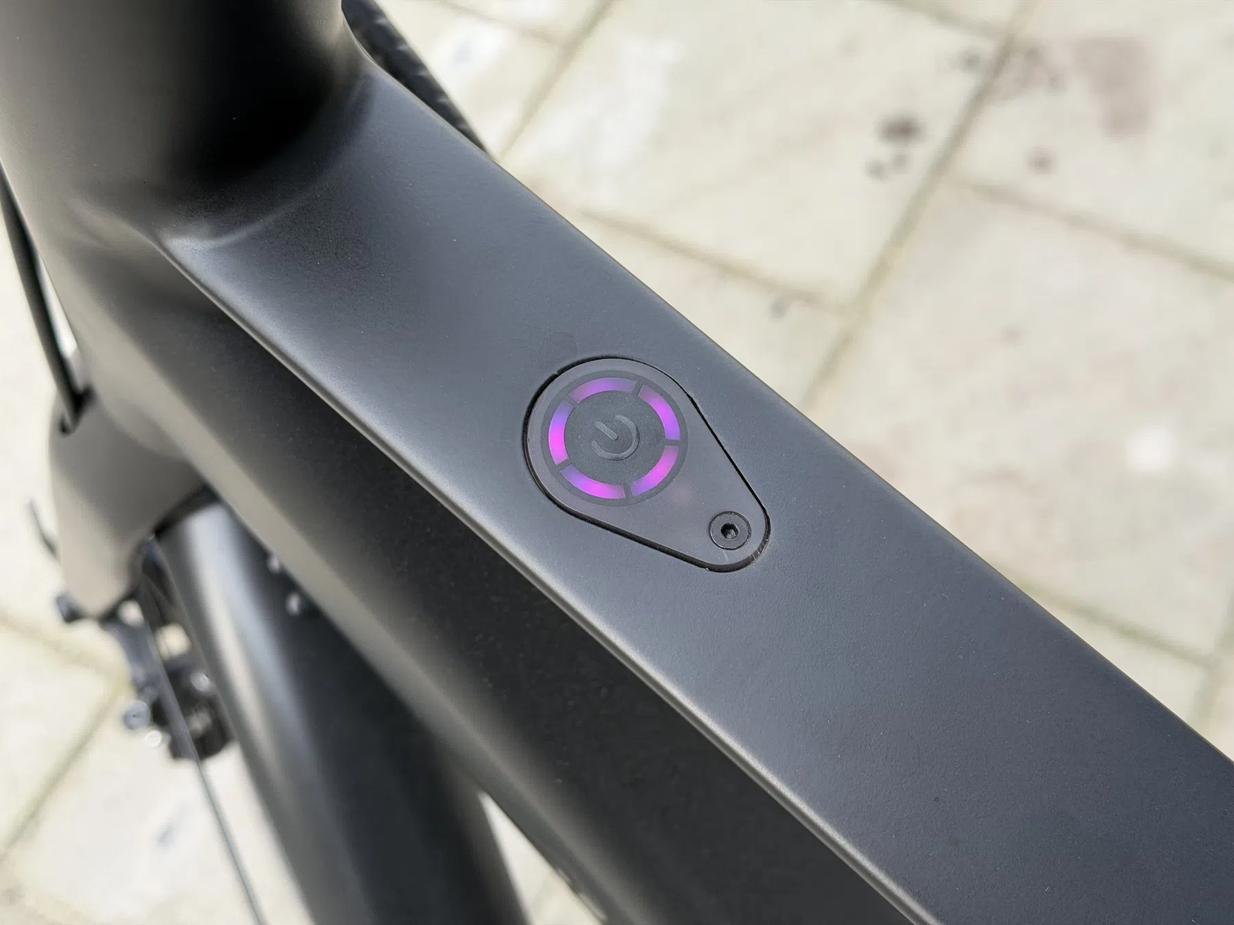Led-ring fiets