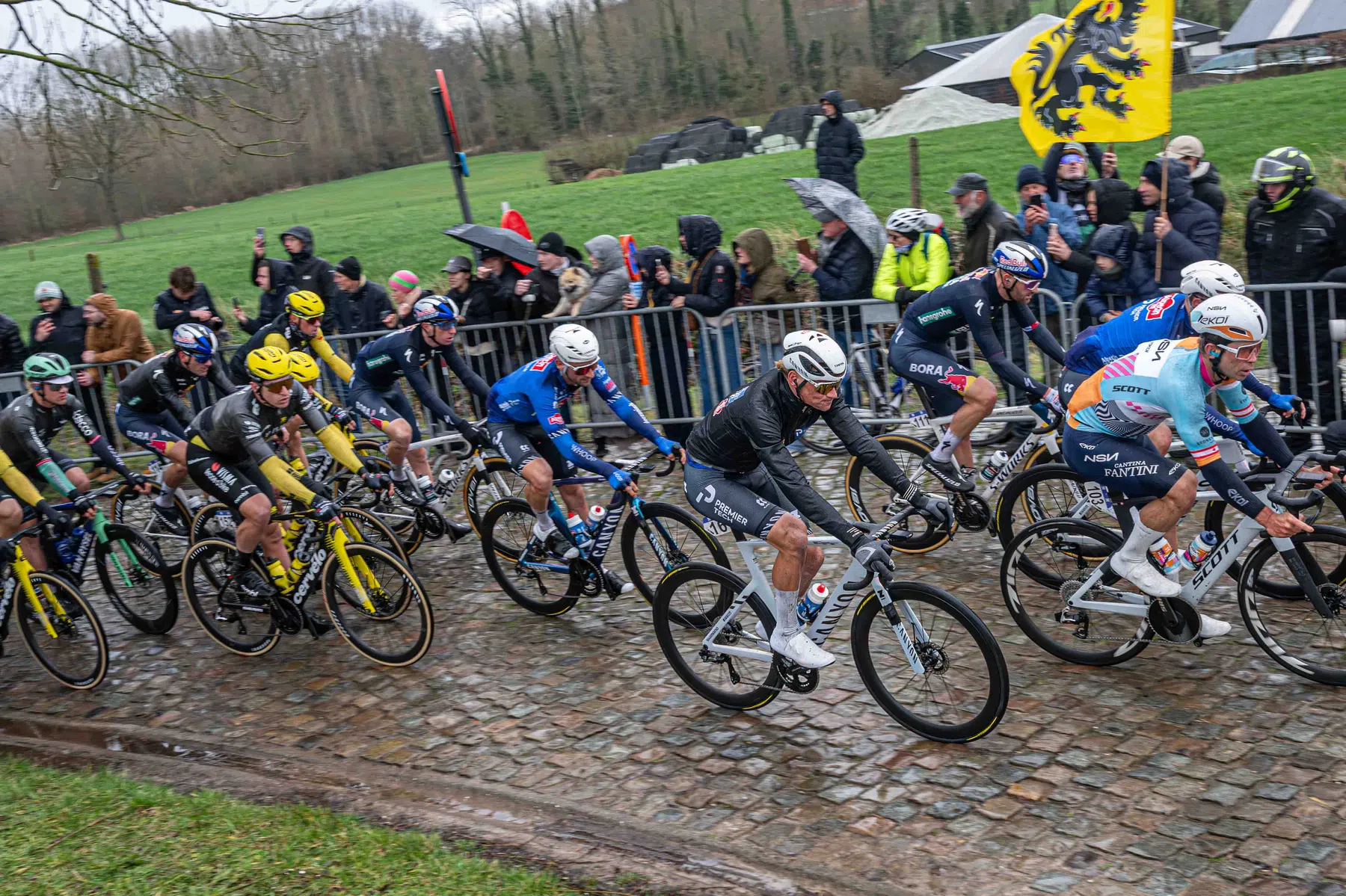 Sfeerimpressie Omloop het Nieuwsblad 2026