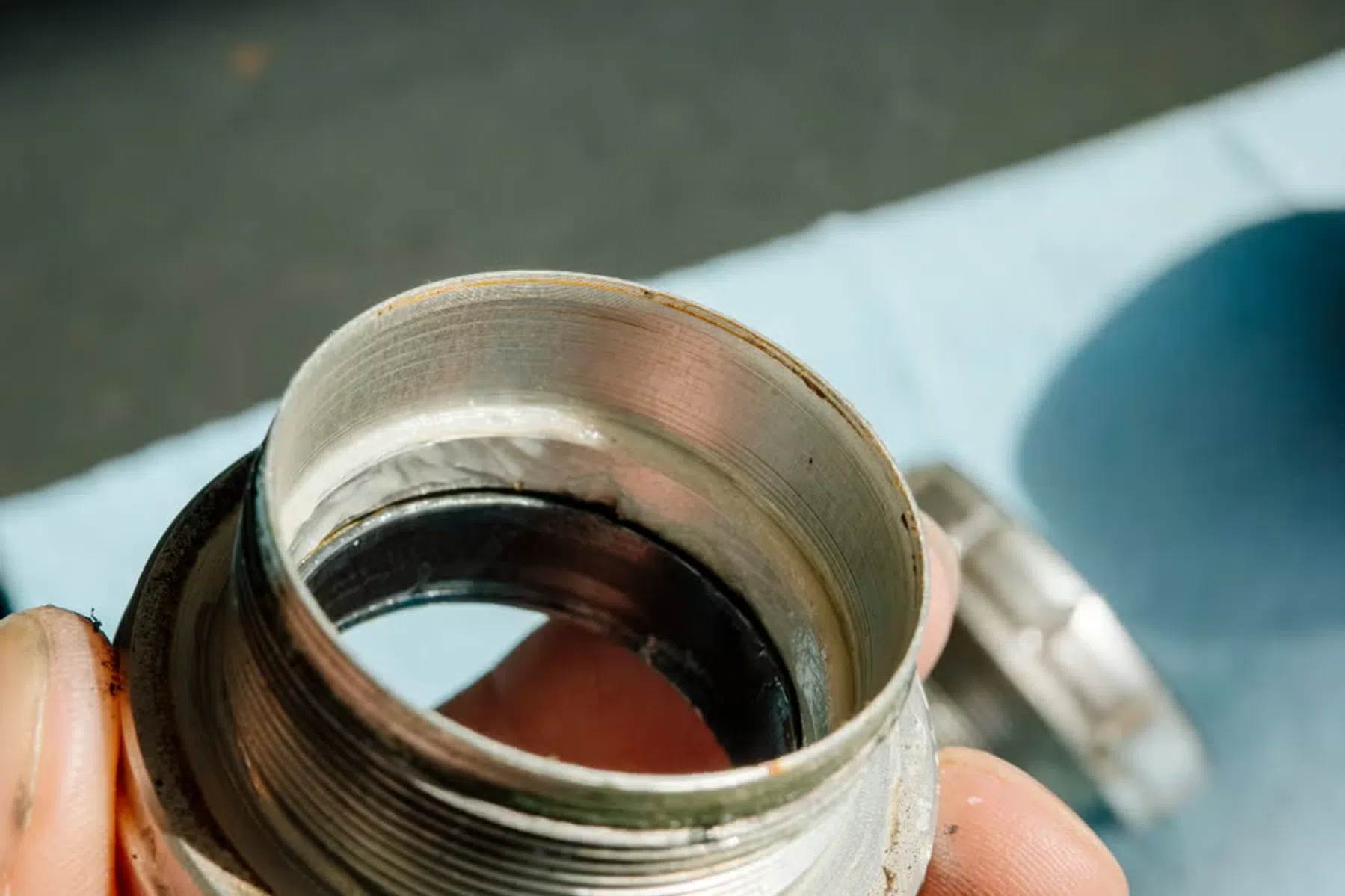 Het vet ziet er nog gloednieuw uit