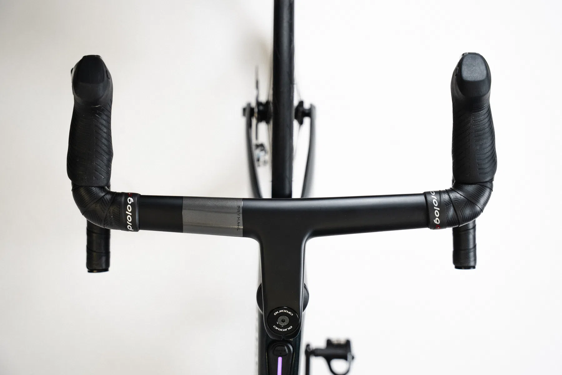 Cockpit van de fiets