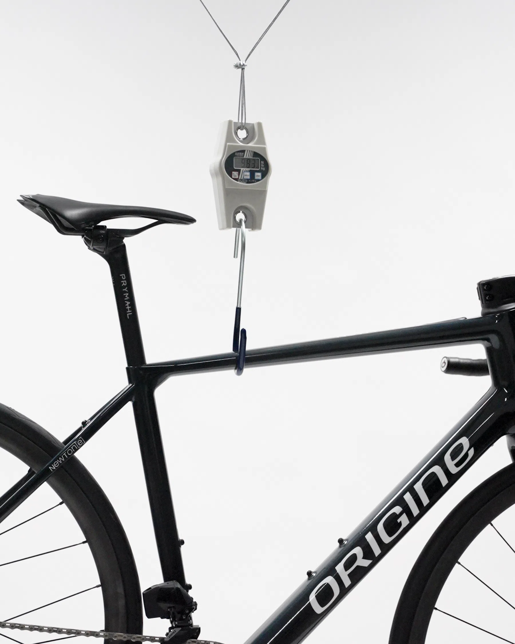 Een gewicht van 9,83 kilo