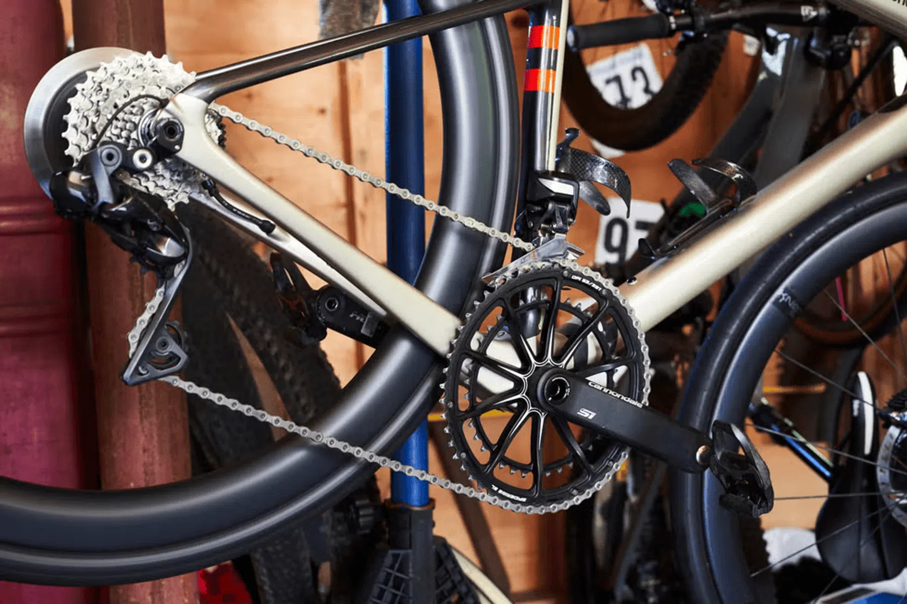 Kettingen moeten gesmeerd worden, maar vet is niet de juiste keuze.