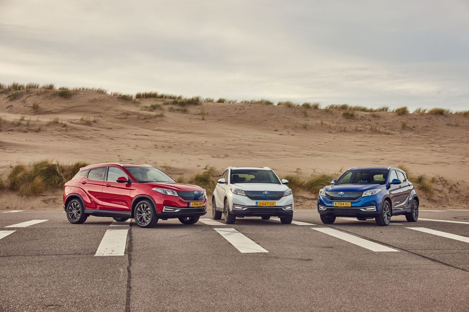 Seres drie auto's