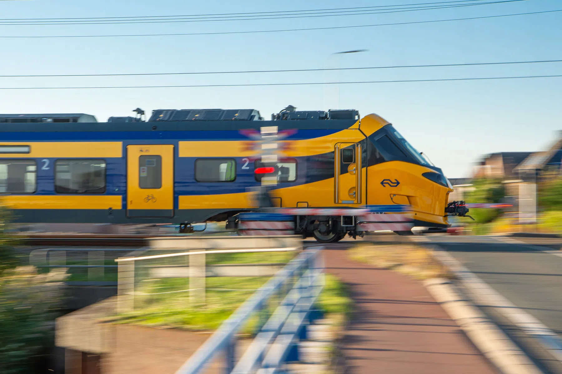 trein ns over overweg