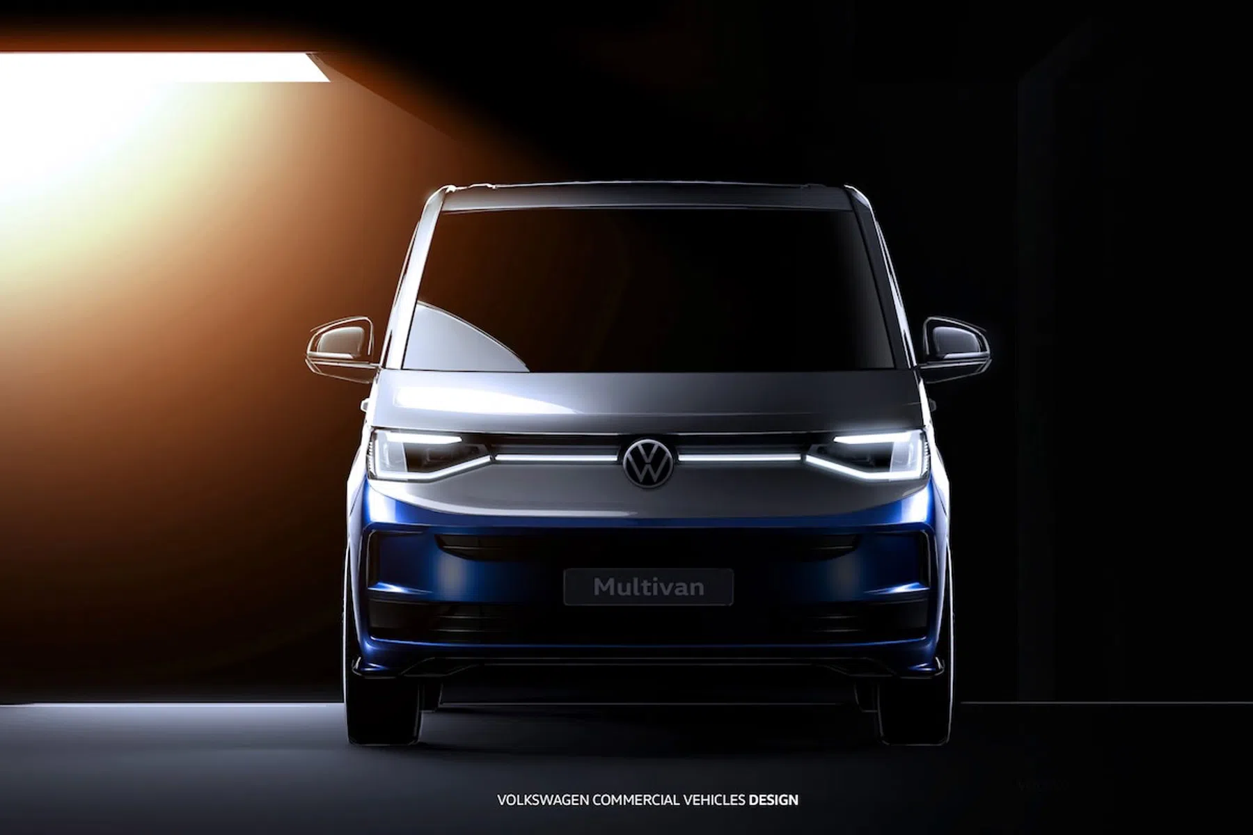 Multivanas Dit is alvast de vernieuwde Volkswagen Multivan