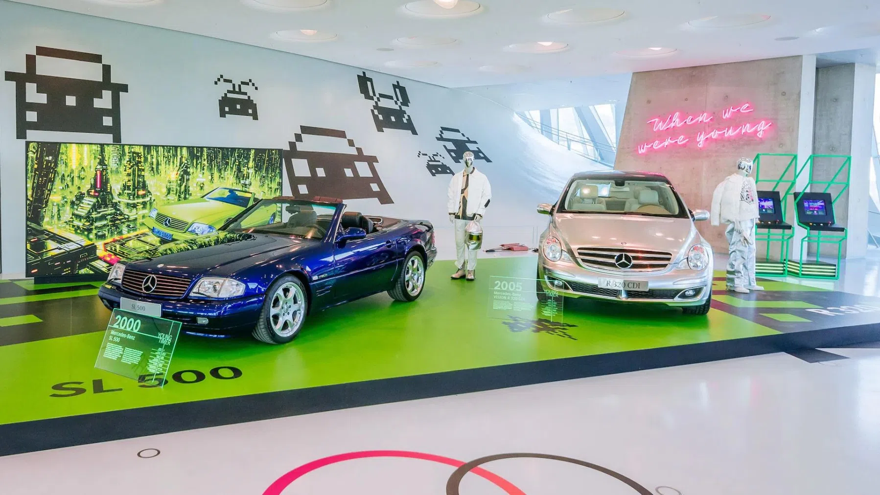 Mercedes museum youngtimers