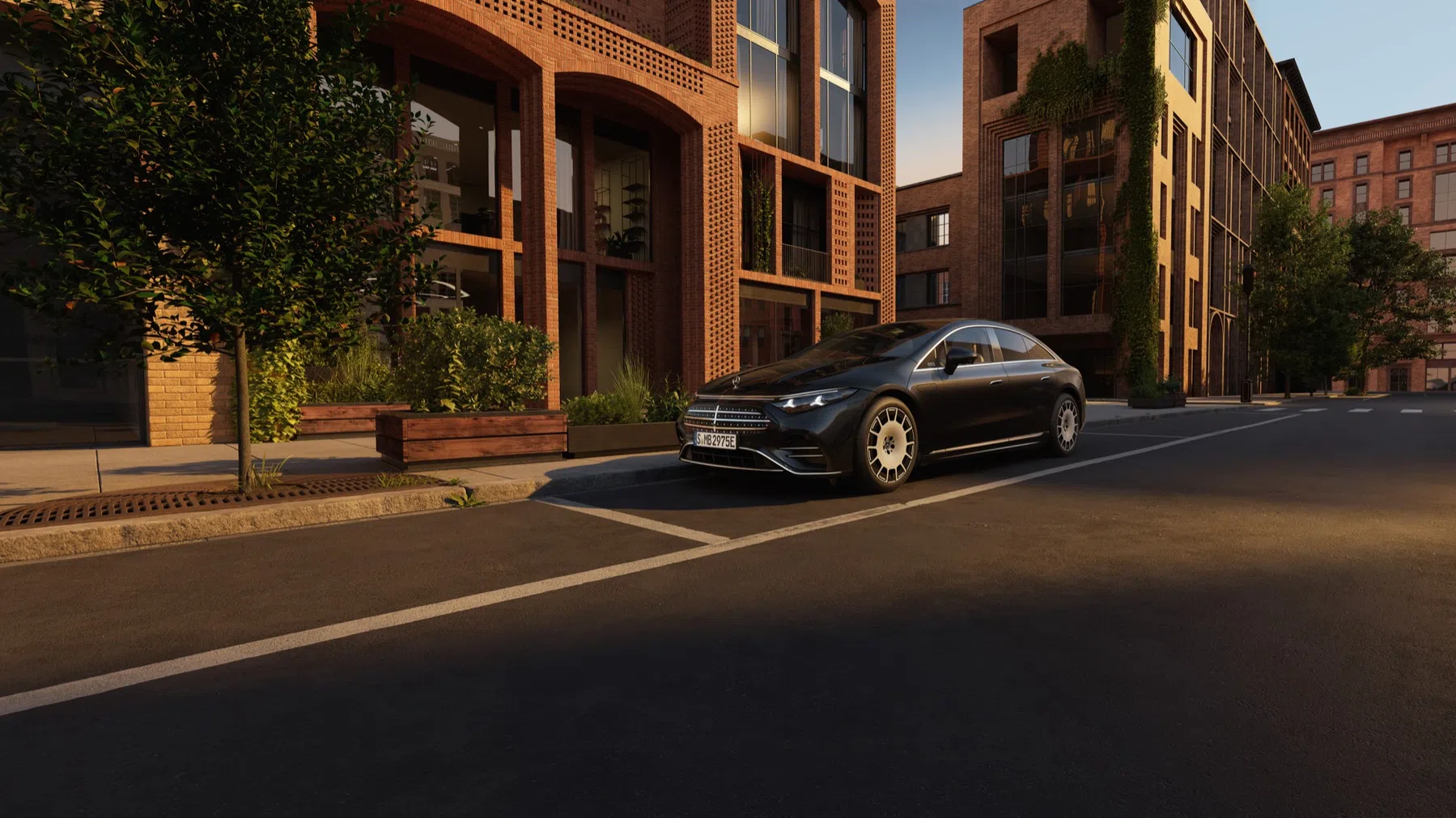 Mercedes-Benz EQS facelift 2026