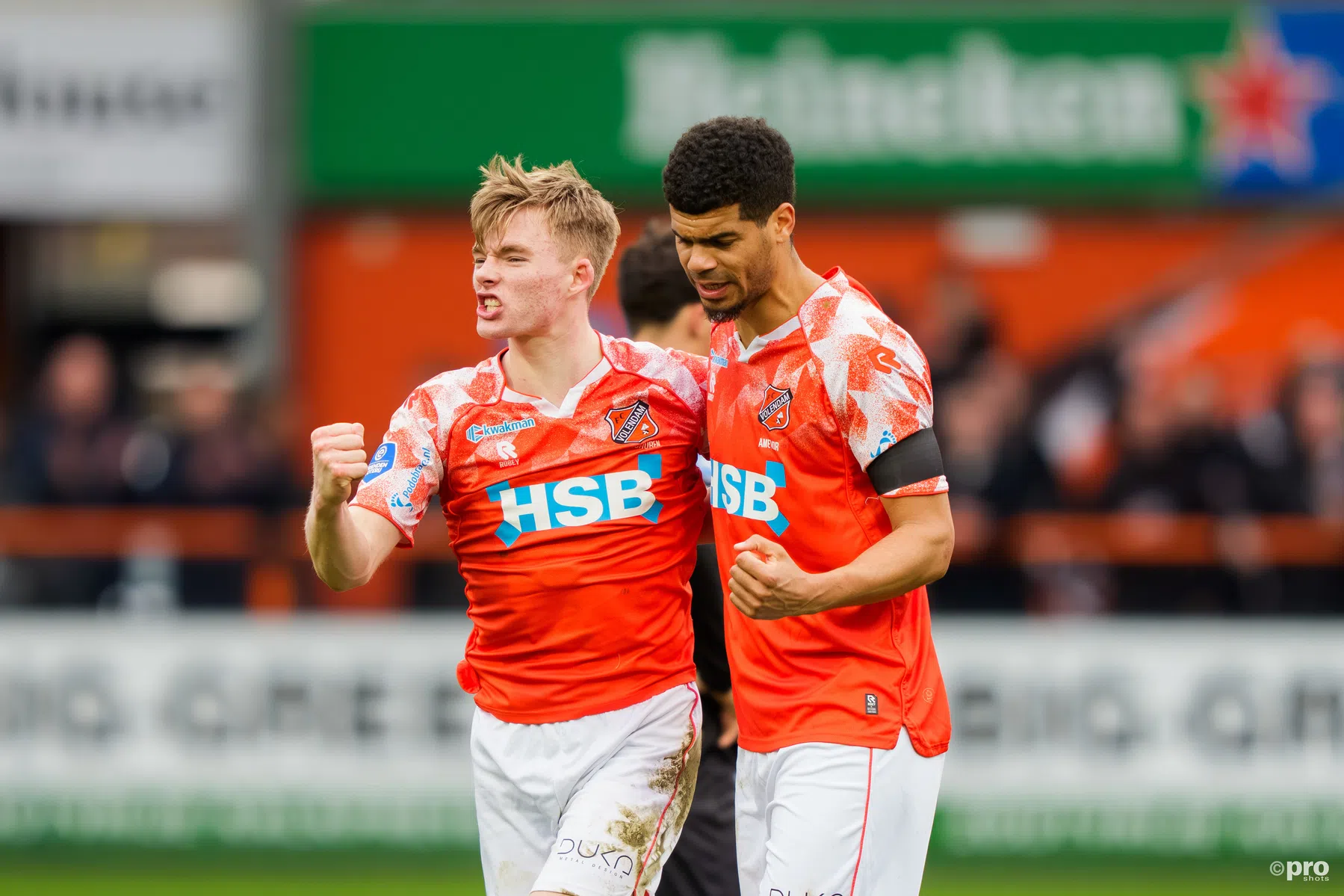 Nick Verschuren playing for FC Volendam