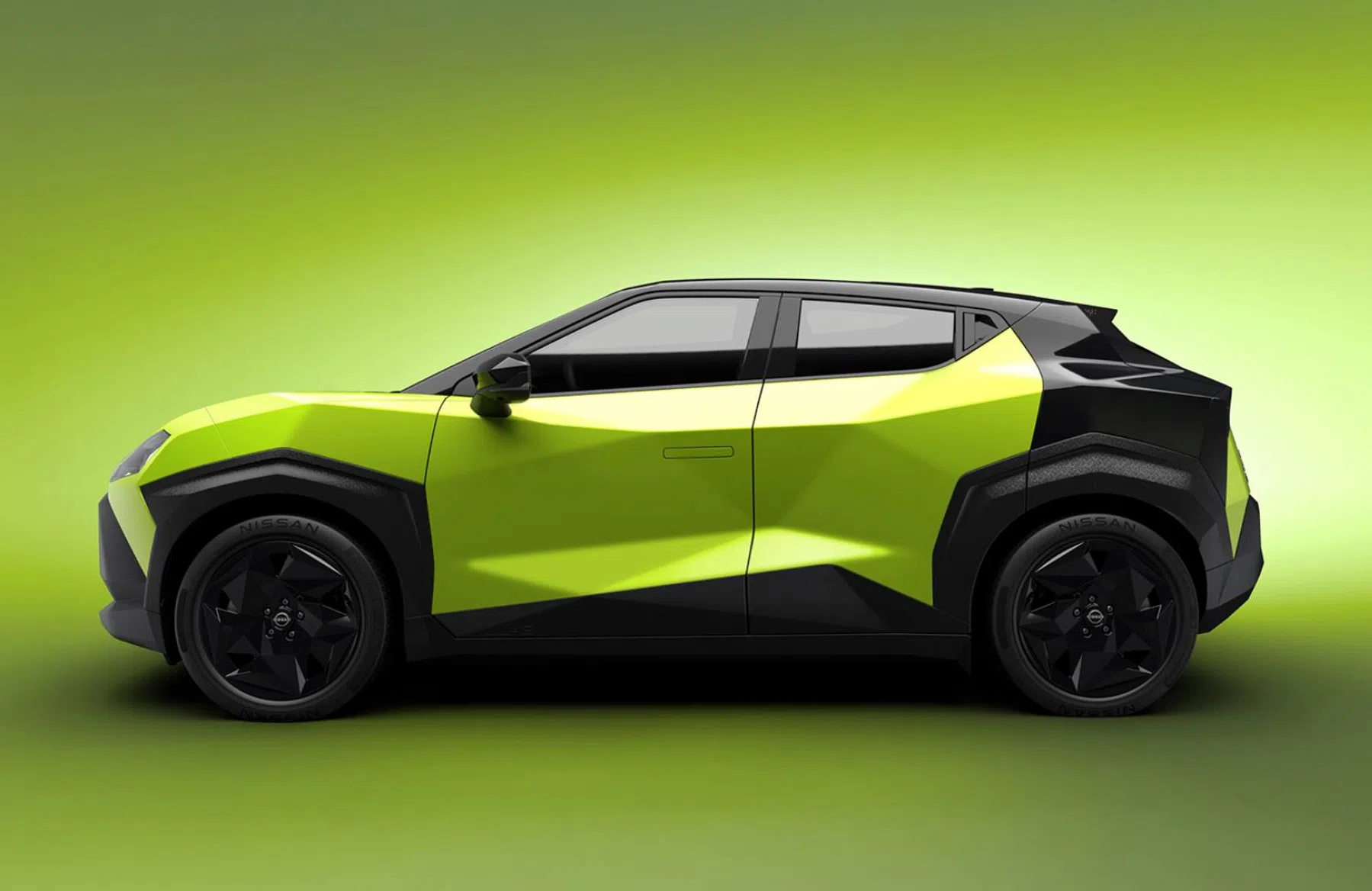 Nissan Juke EV zij