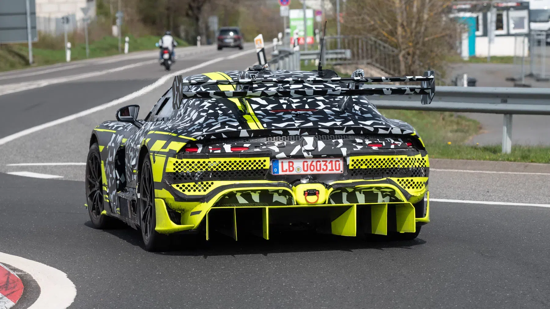 Mercedes AMG GT Black Series 2026 spyshots