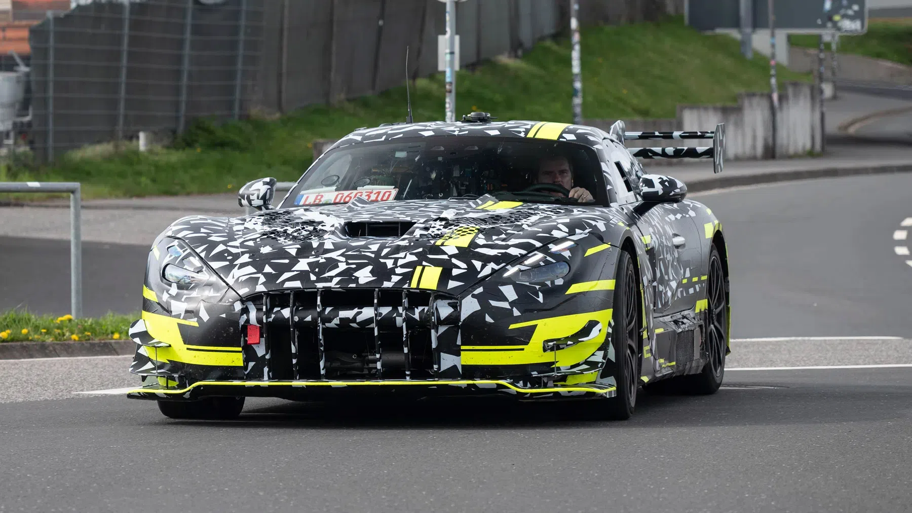 Mercedes AMG GT Black Series 2026 spyshots
