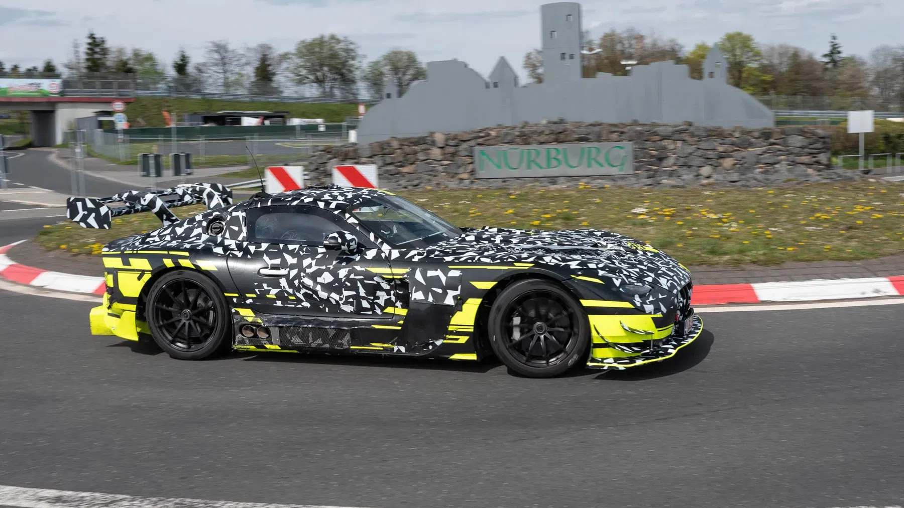 Mercedes AMG GT Black Series 2026 spyshots