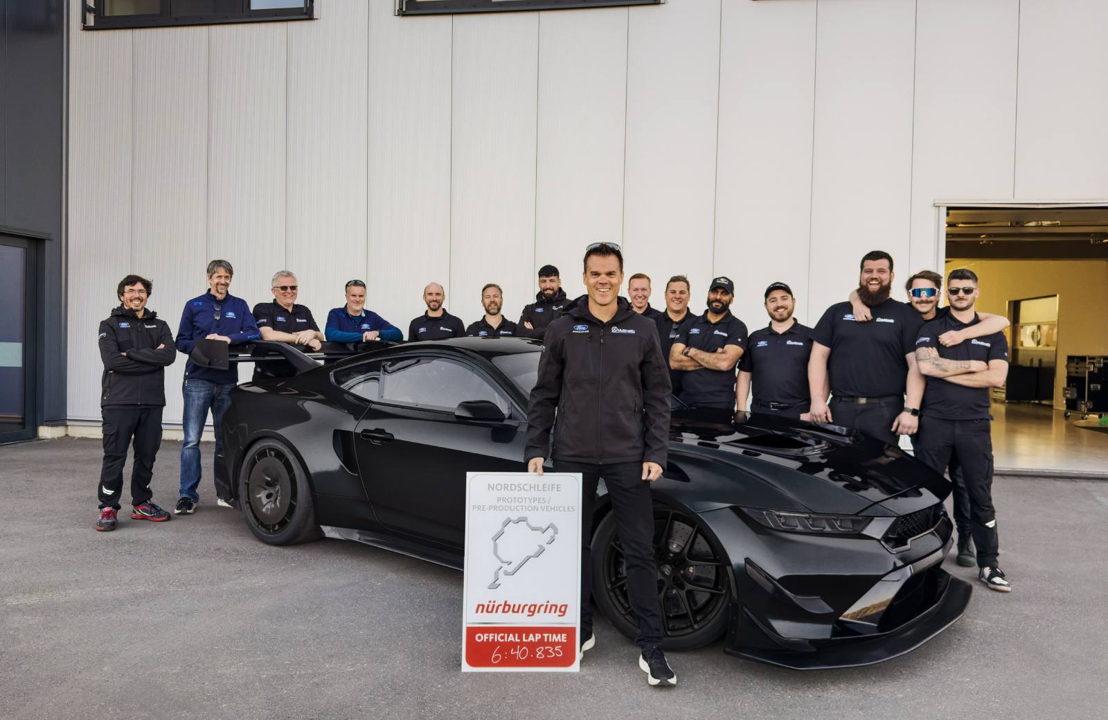 Ford Mustang GTD Competition prototype Ring tijd