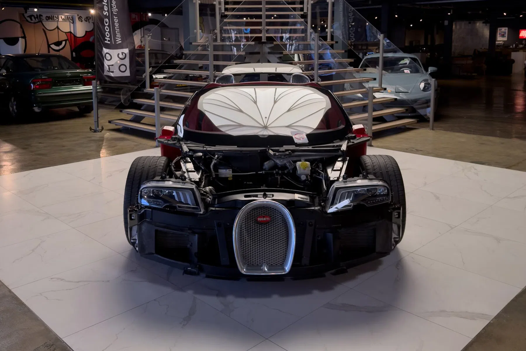 Bugatti Veyron gestript