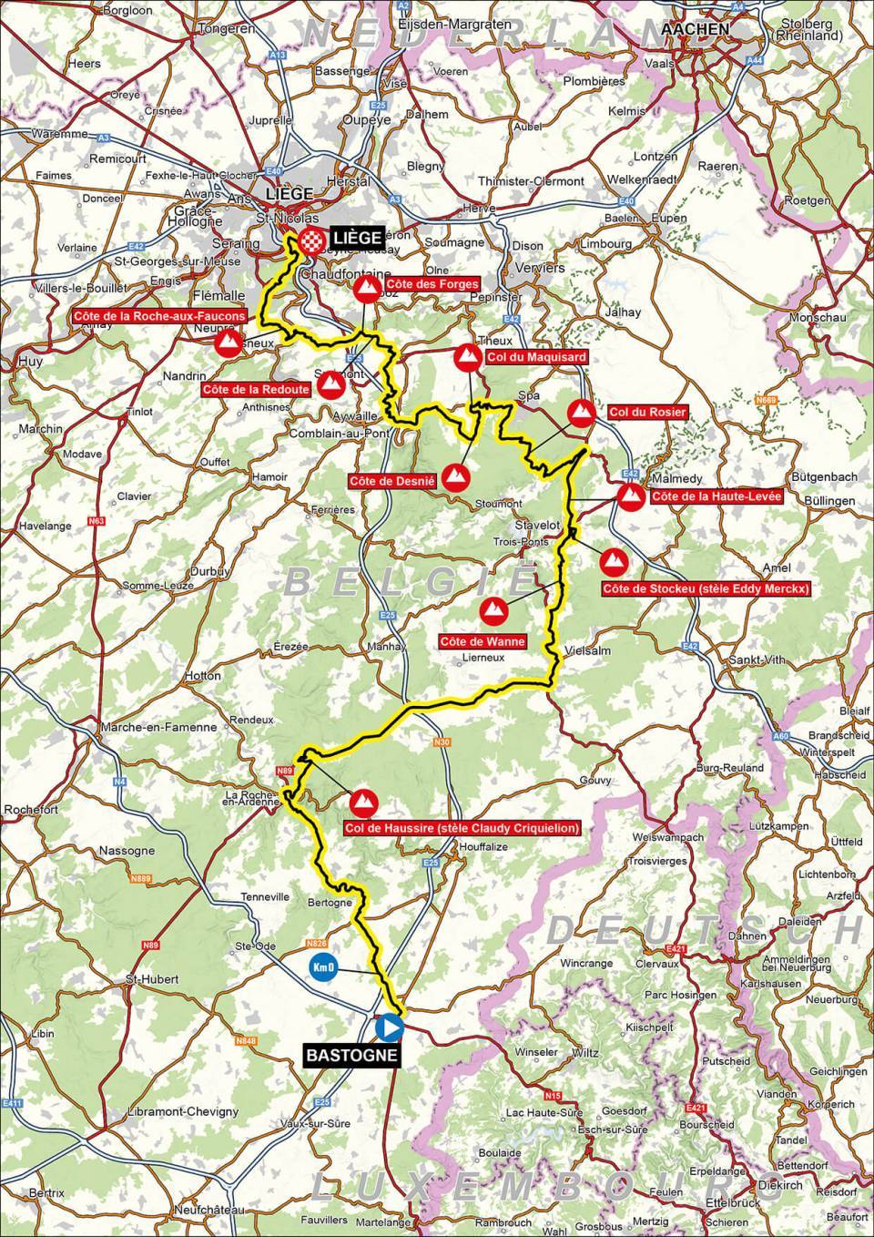 de Route van Luik