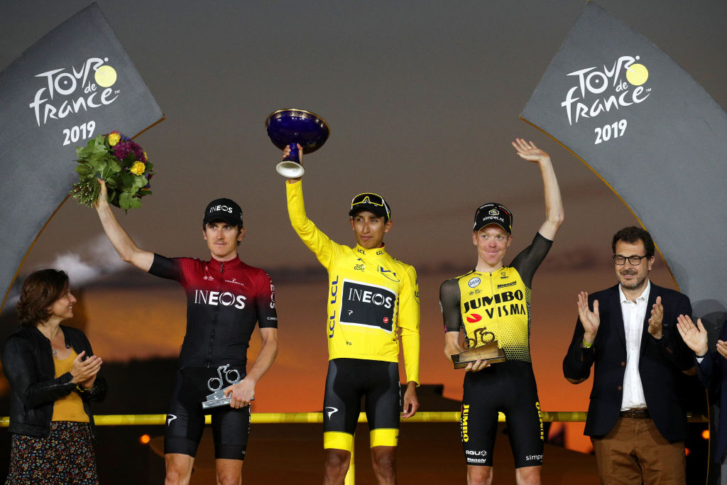 Podium Tour de France 2019