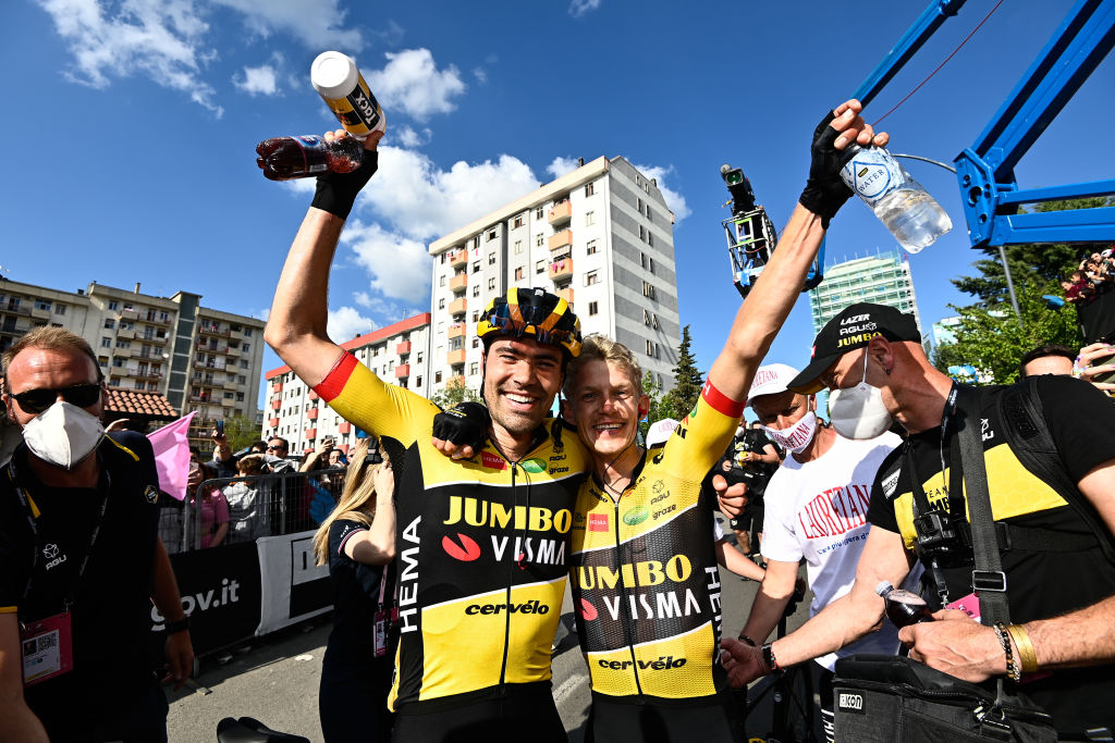 Giro d'Italia 2022 - Stage 7 Tom Dumoulin & Koen Bouwman